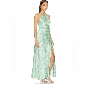 ASTR Elynor dress in green NWT size Large